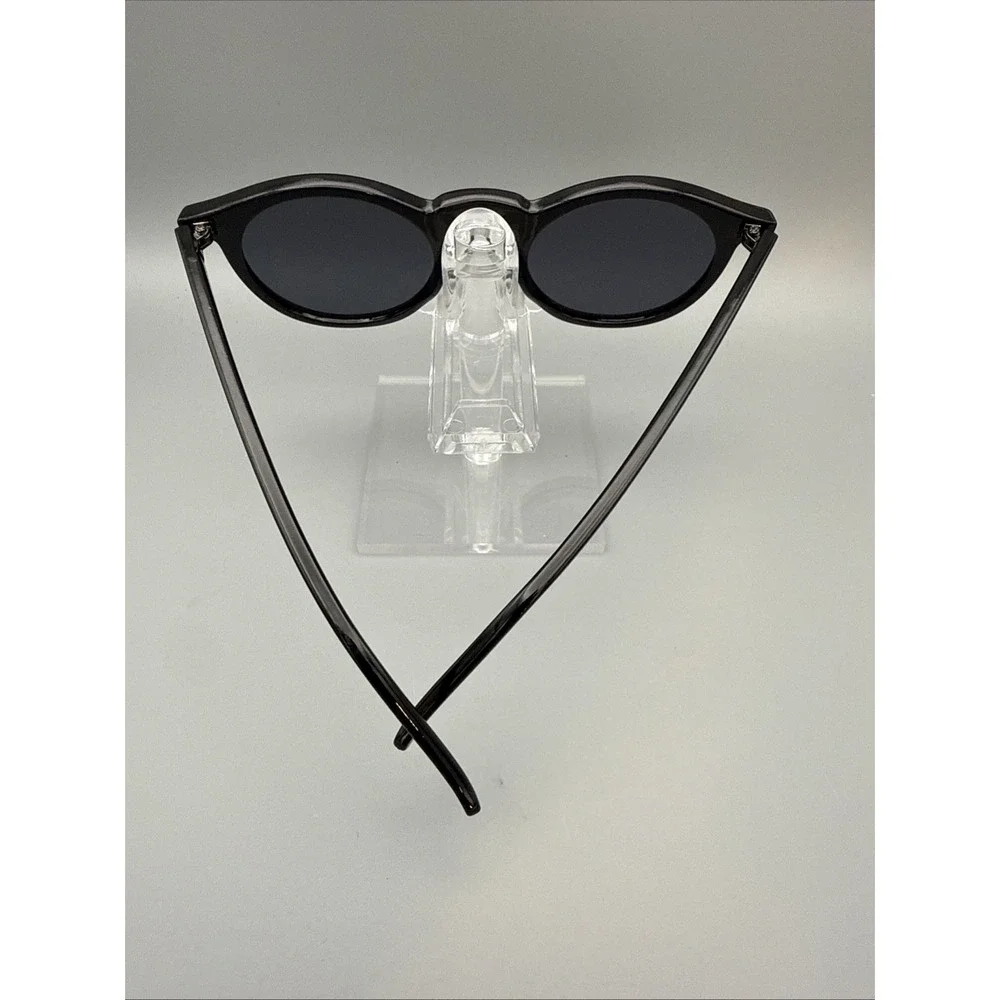 Zero UV 1920's P3 Dapper Vintage Inspired Black Round Sunglasses ZV8637E